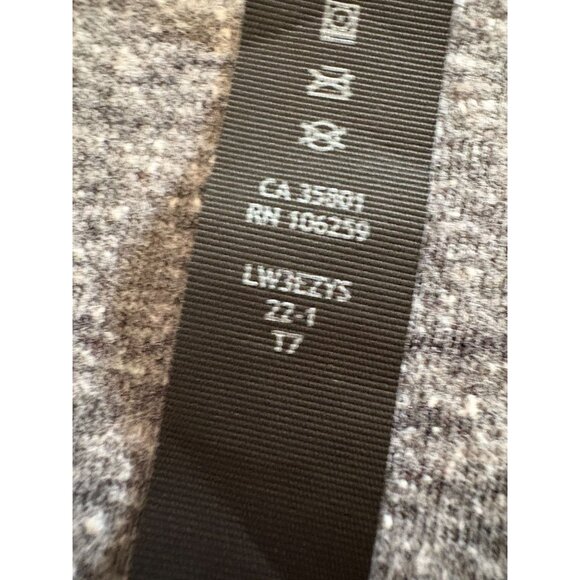 Lululemon Lab Gray Relaxed Cropped Crewneck T-Shirt Soft Wick Fabric Size 6 - Picture 7 of 8